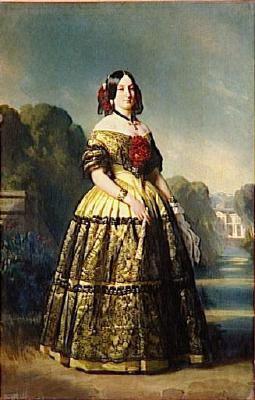Franz Xaver Winterhalter Portrait of Luisa Fernanda of Spain Duchess of Montpensier